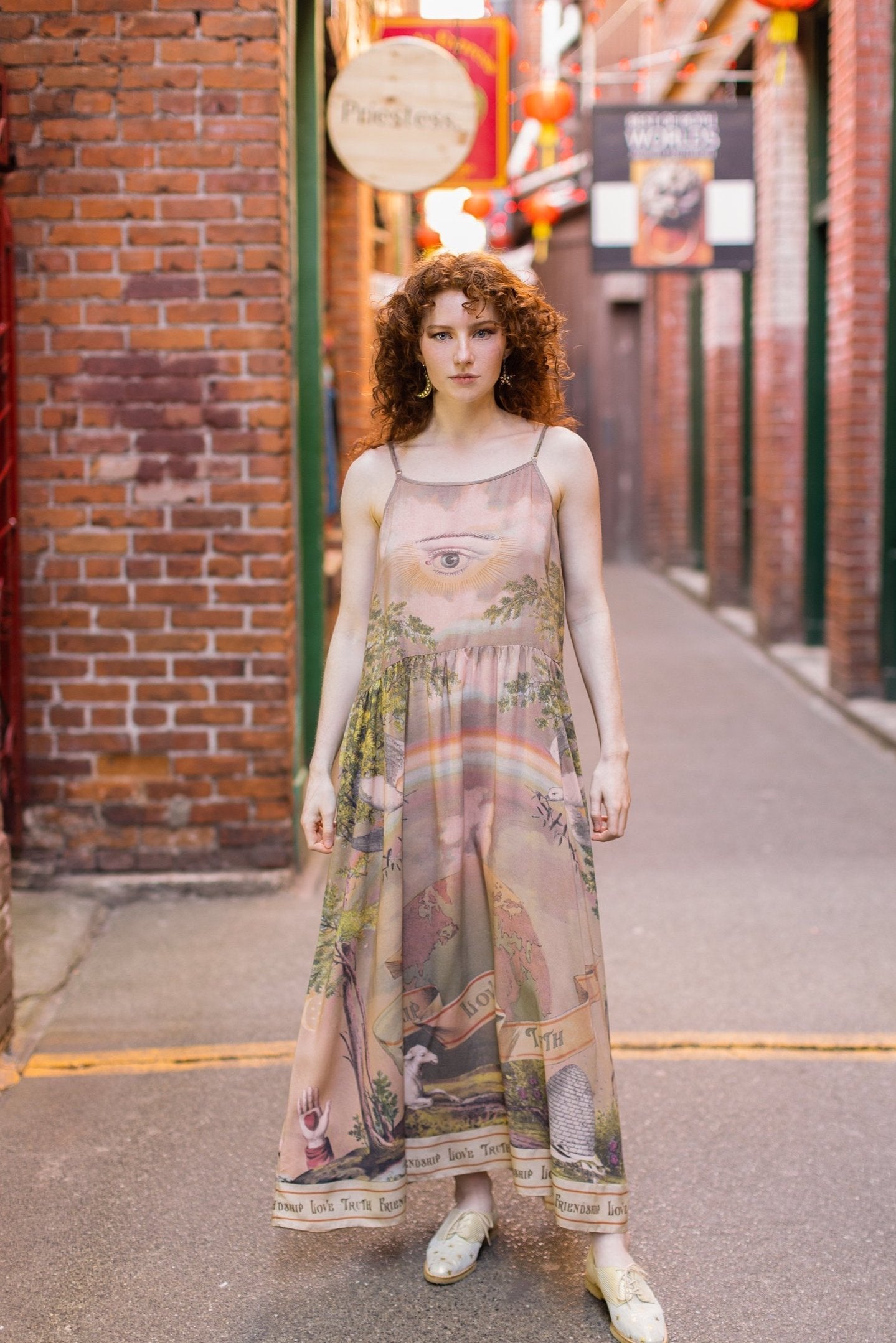 Friendship Love & Truth Vintage Wash Dress
