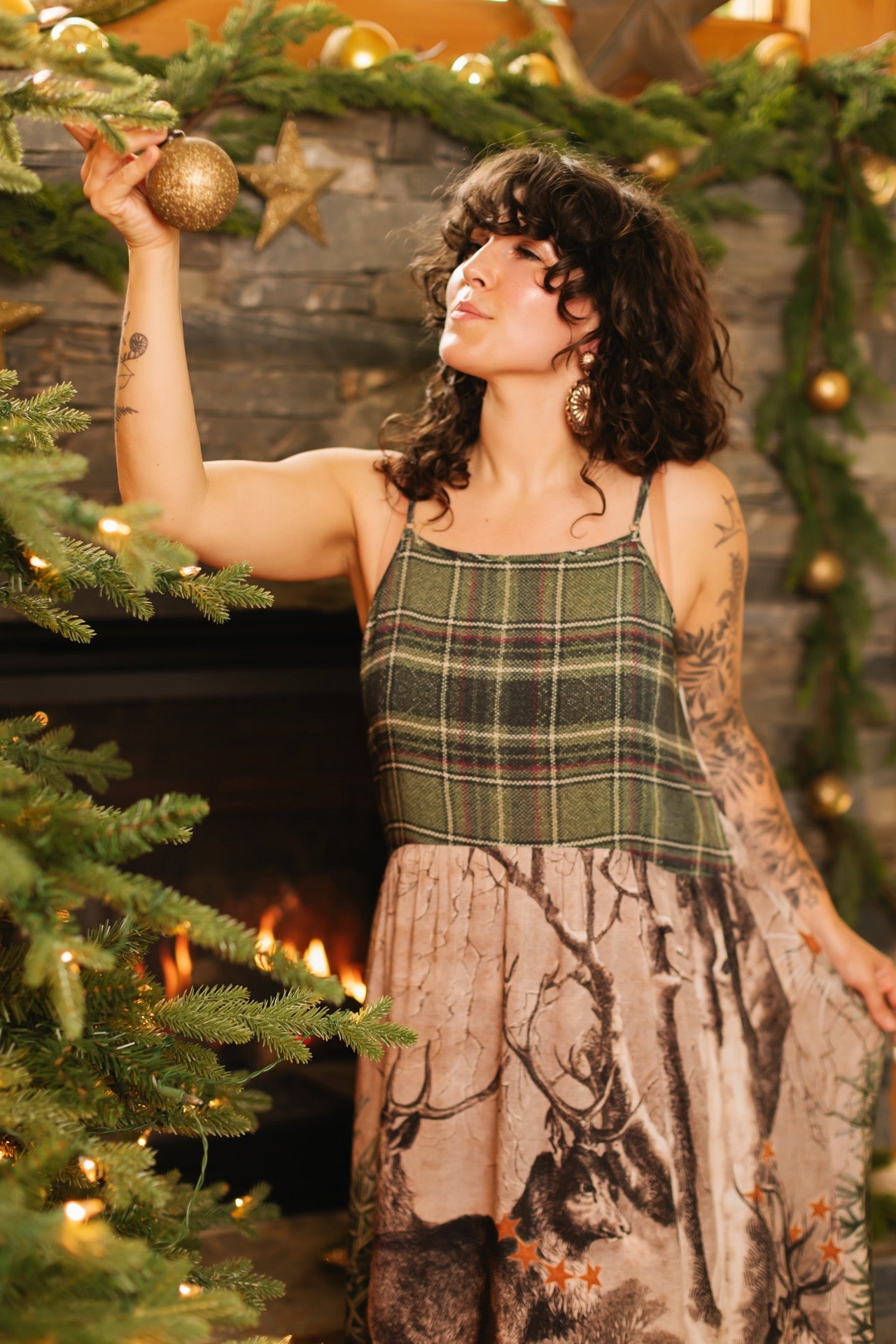 Winter Wish Bohme Slip Dress Winter Wish Bohme Slip Dress