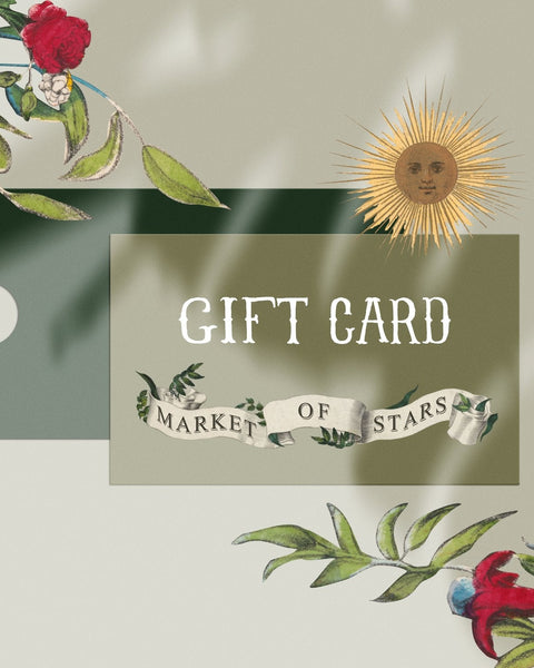 Give some stardust (and a wardrobe of poems) with a Market of Stars gift card.