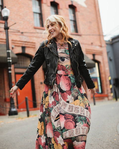 Our beloved bamboo viscose dresses - wardrobe staples for layering, dancing, lounging and travel.