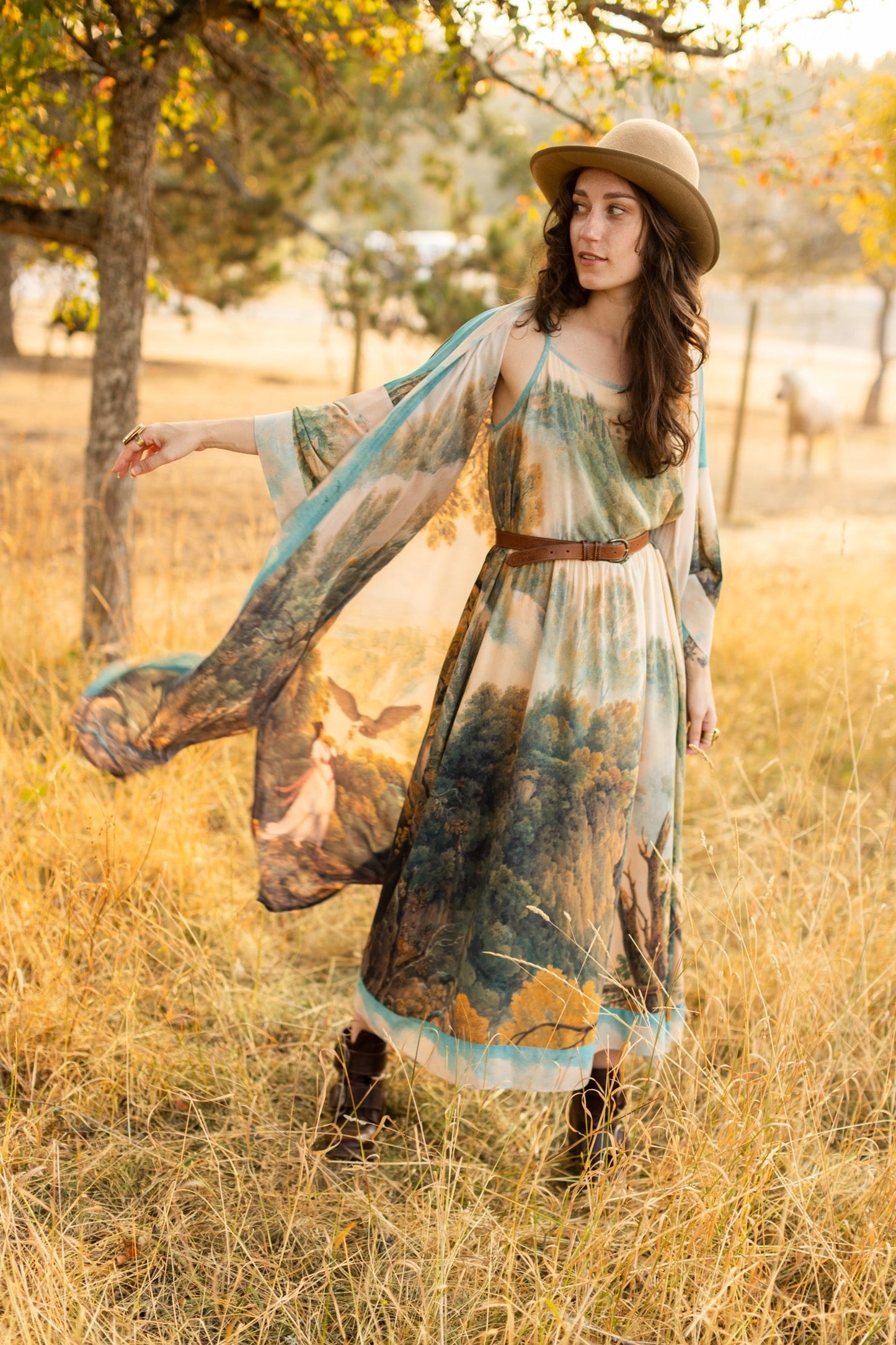 Awakening Bohme Slip Dress - S/M Awakening Bohme Slip Dress - S/M