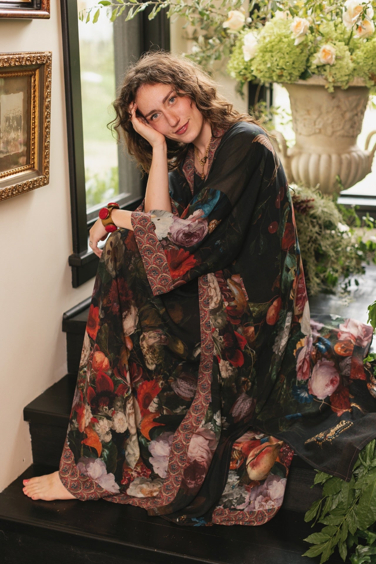 fancy bohemian dresses Lucia Off-Shoulder Boho Bohemian Wedding Festival Maxi Dress One Regular Size