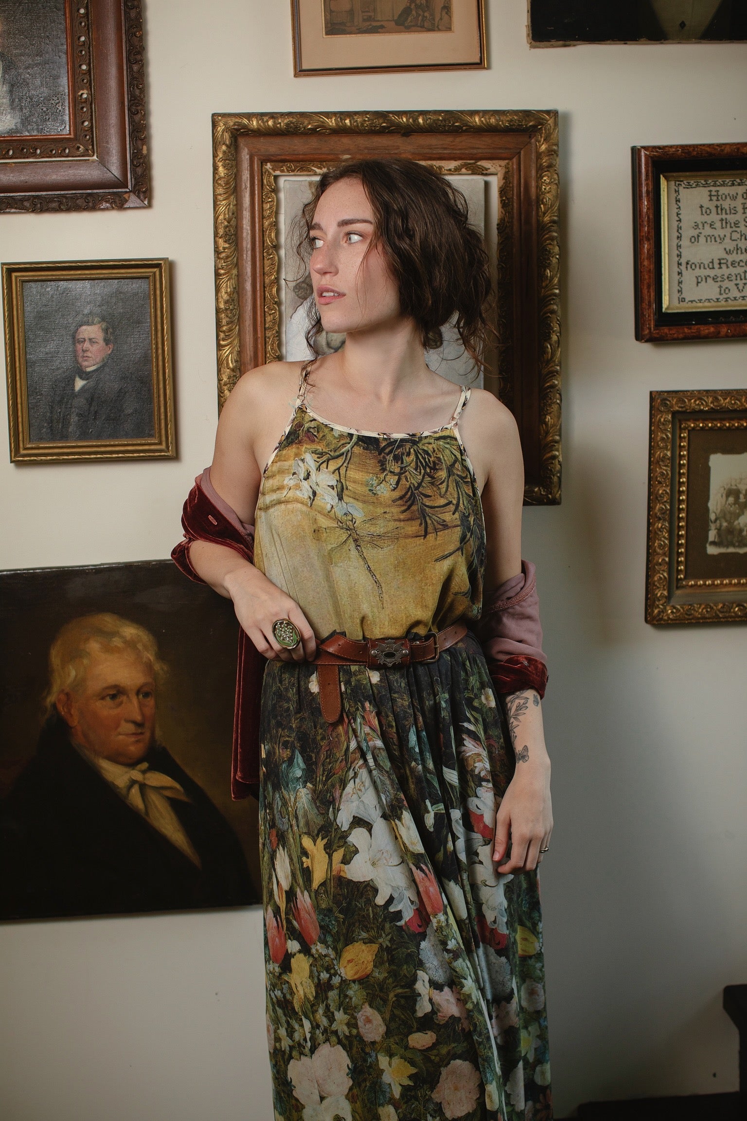 I Dream In Flowers Bohéme Slip Dress | Market of Stars