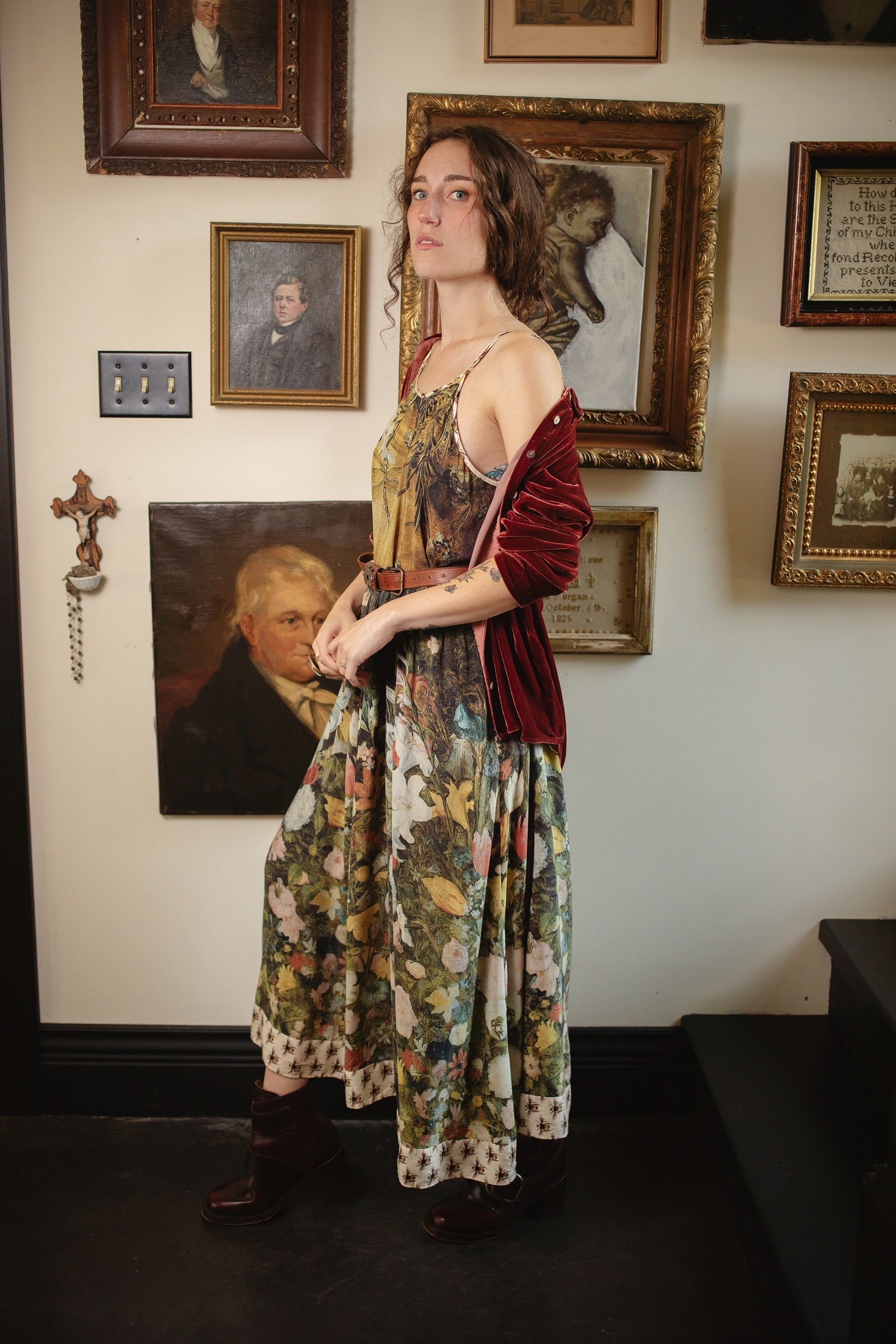 I Dream In Flowers Bohéme Slip Dress | Market of Stars