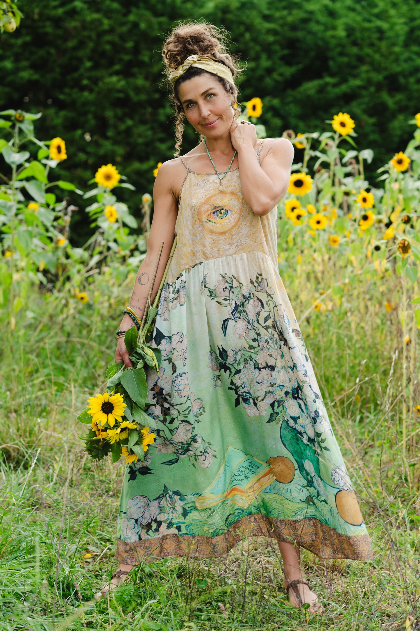I Paint My Dream Bohme Slip Dress | Market of Stars I Paint My Dream Bohme Slip Dress | Market of Stars