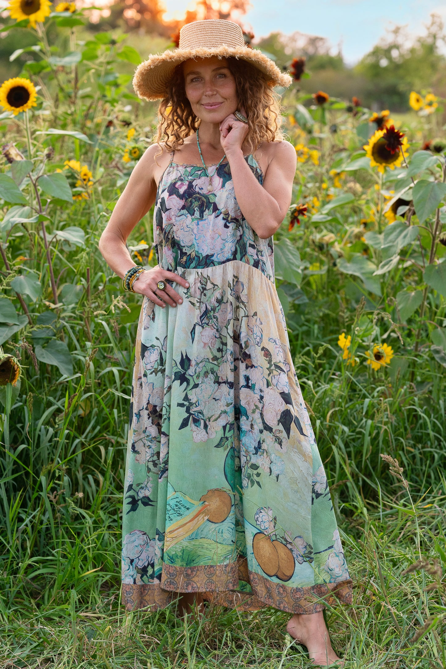 I Paint My Dream Bohme Slip Dress | Market of Stars I Paint My Dream Bohme Slip Dress | Market of Stars